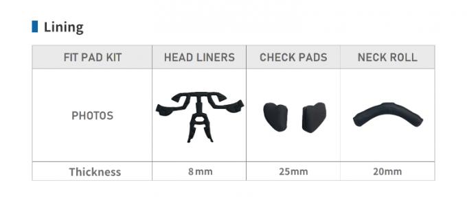 大人のBMX フルフェイスヘルメット ダウンヒルオフロード 統合シェル PC+インナーEPSと25の風口 白赤 3