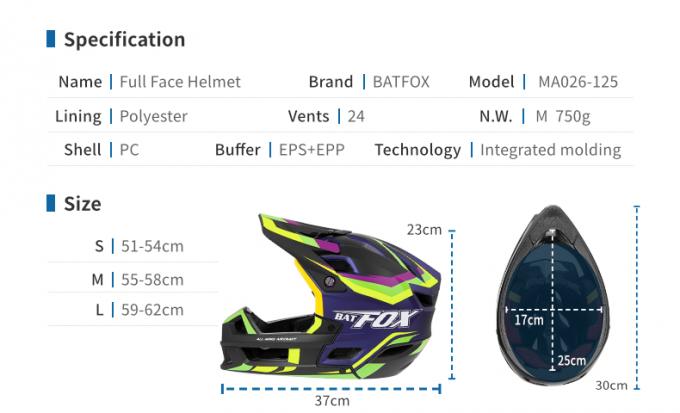 スリムで軽量なモータン自転車ヘルメット 現代のデザイン PC 内部 EPS シェル 安全のために 1